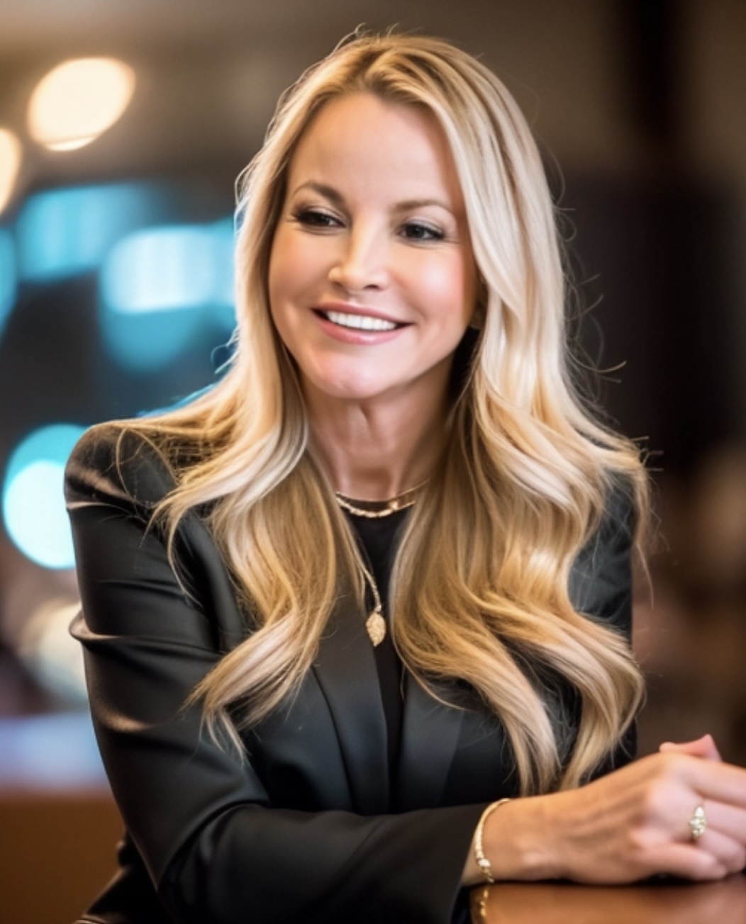 Jerica Sasse meeting with clients in Edmond, Oklahoma